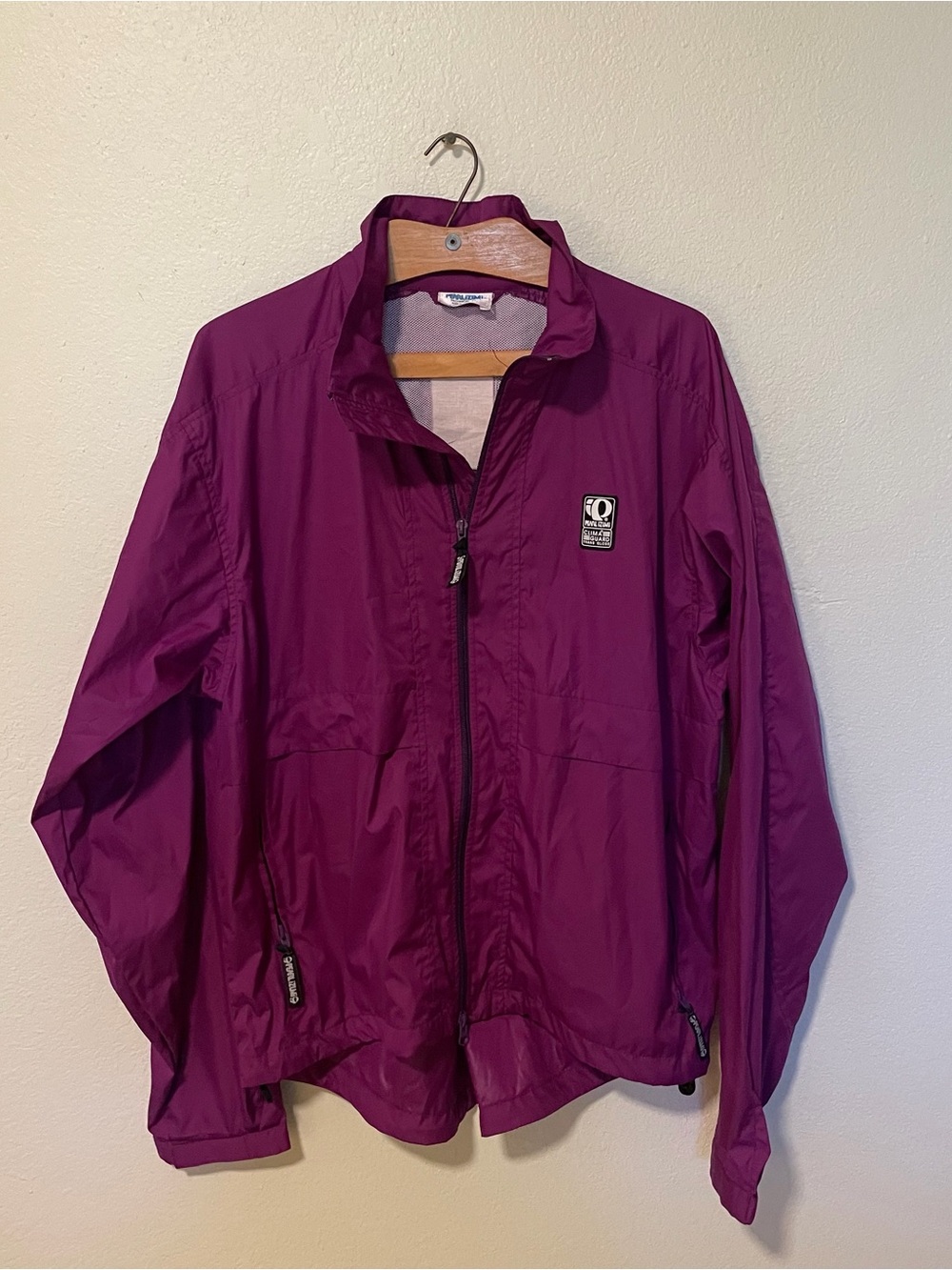 Pearl Izumi Vintage Clima Guard Cycling Windbreaker Jacket Purple Large